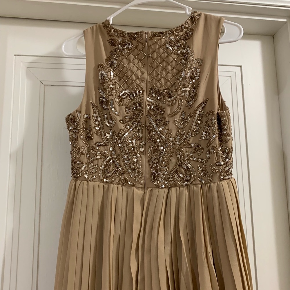 ASOS maternity beaded bridesmaid dress